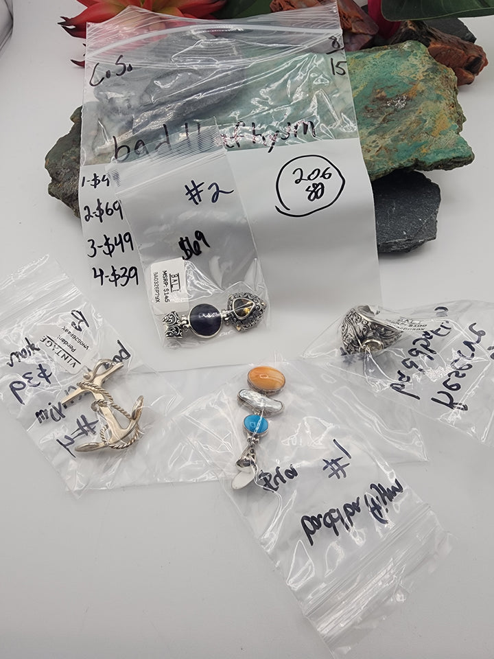 C.S. - RESERVED FOR: baddbafhjym - 8/15/2026 - 4  Sterling Silver Items