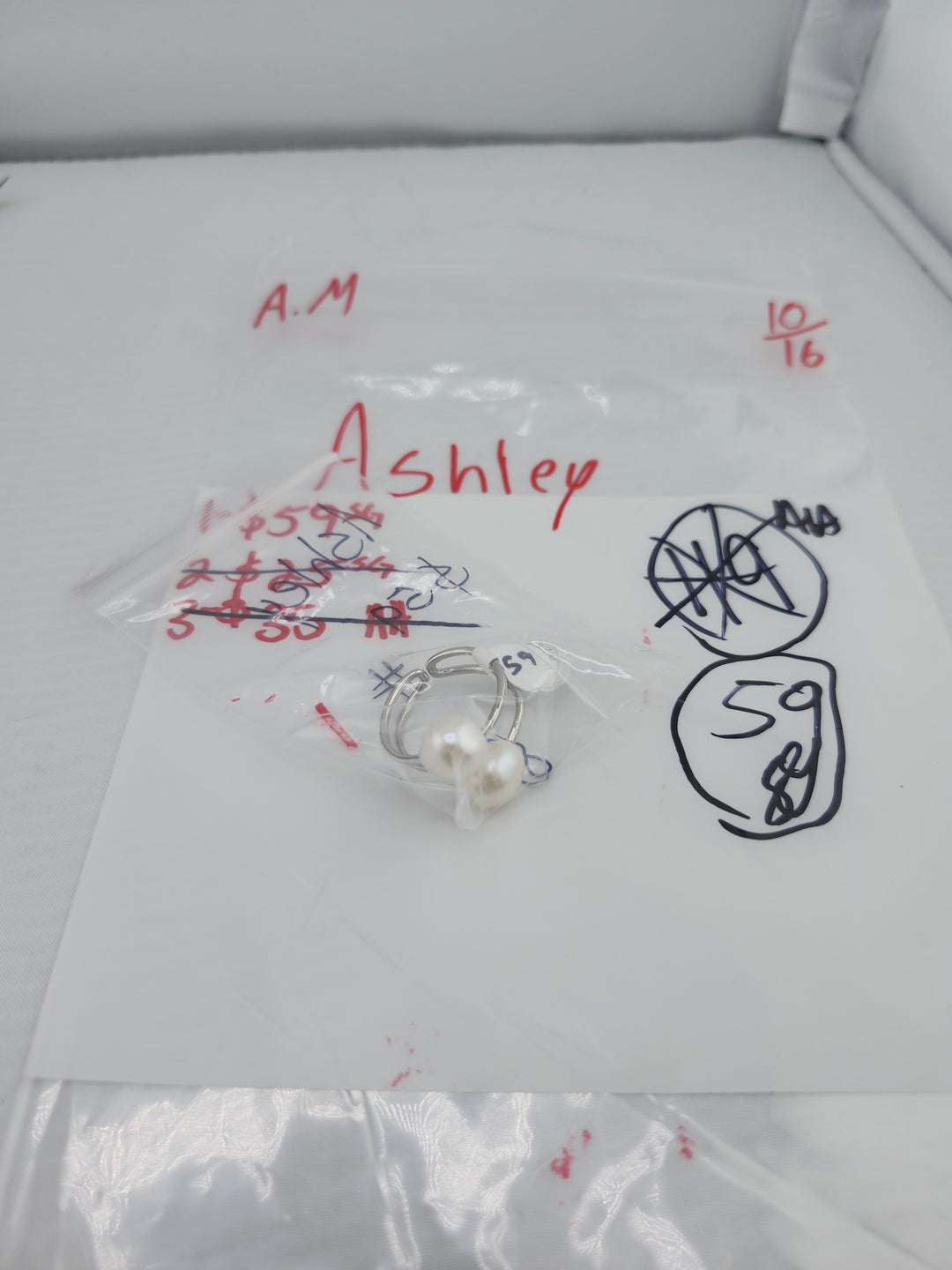 AM SHOW 48HR RESERVED FOR: Ashley - 10/16/2025 FL tiktok Live Show - 1 Sterling Silver Items