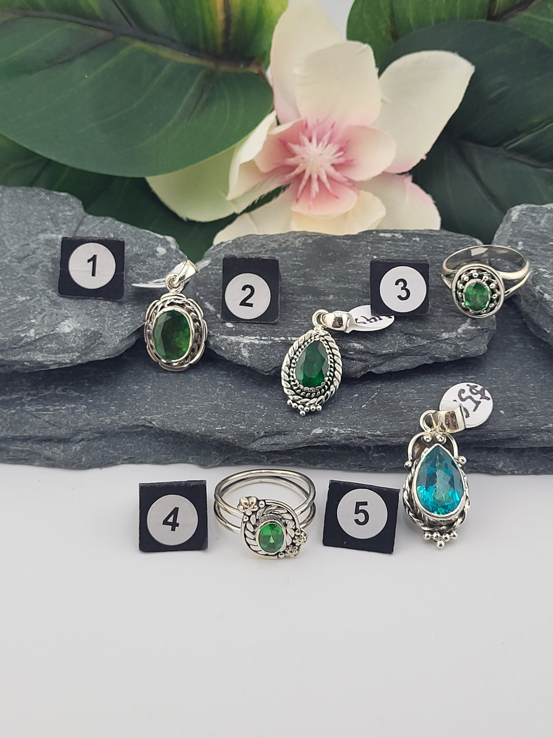 RESERVED FOR: Bee_Bee_girl  - 2/15/2025 Show -5  Sterling Silver Items
