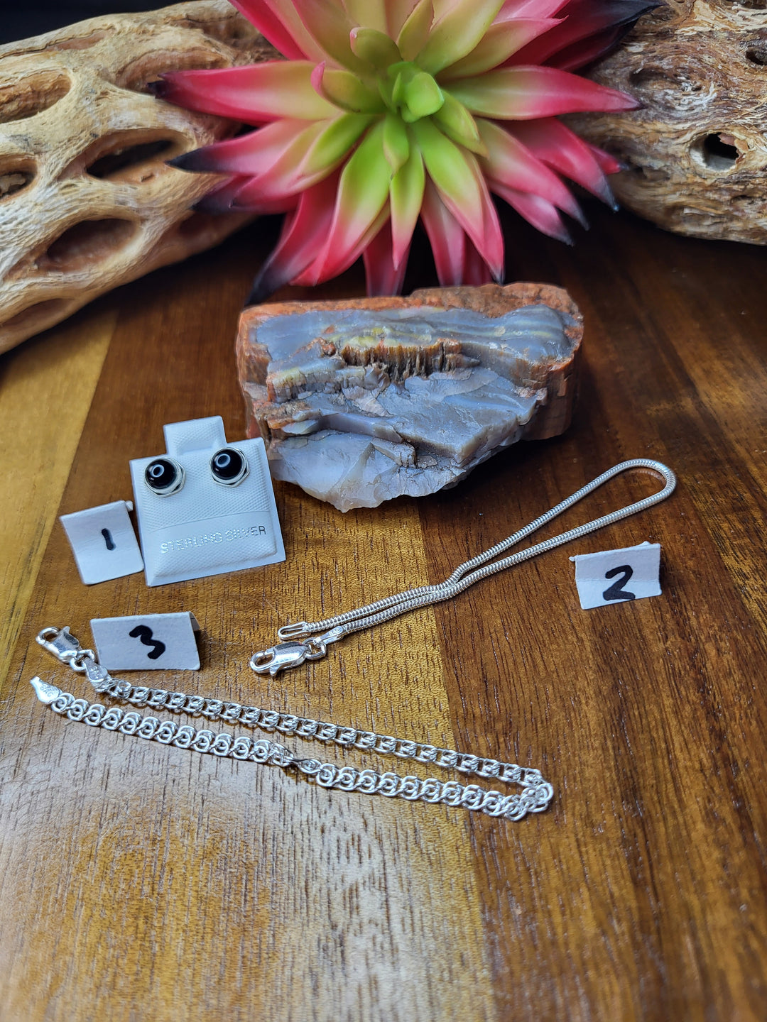 RESERVED FOR: Dee 8/1/24- 3 Sterling Silver Items