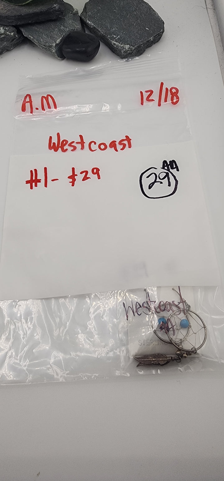 AM SHOW 48HR RESERVED FOR: Westcoast - 12/18/2025 FL tiktok Live Show - 1 Sterling Silver Items