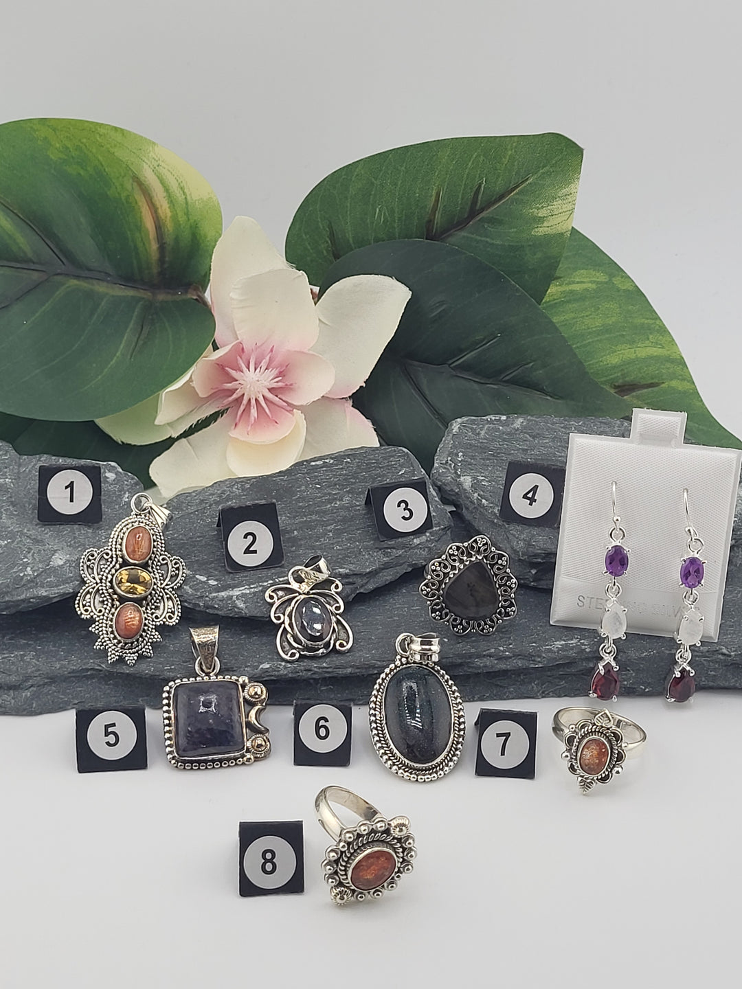RESERVED FOR: Jess - 2/8/2025 Show - 7 Sterling Silver Items
