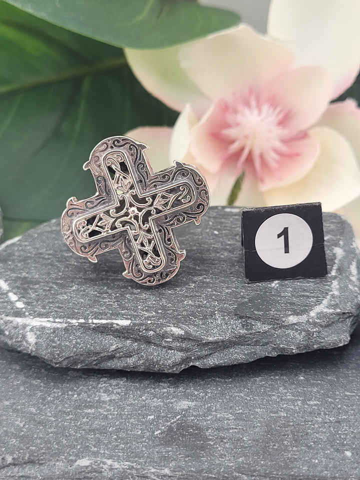 RESERVED FOR: Mennikiiss - 1/14/2025 AM Show - 2 Sterling Silver Item