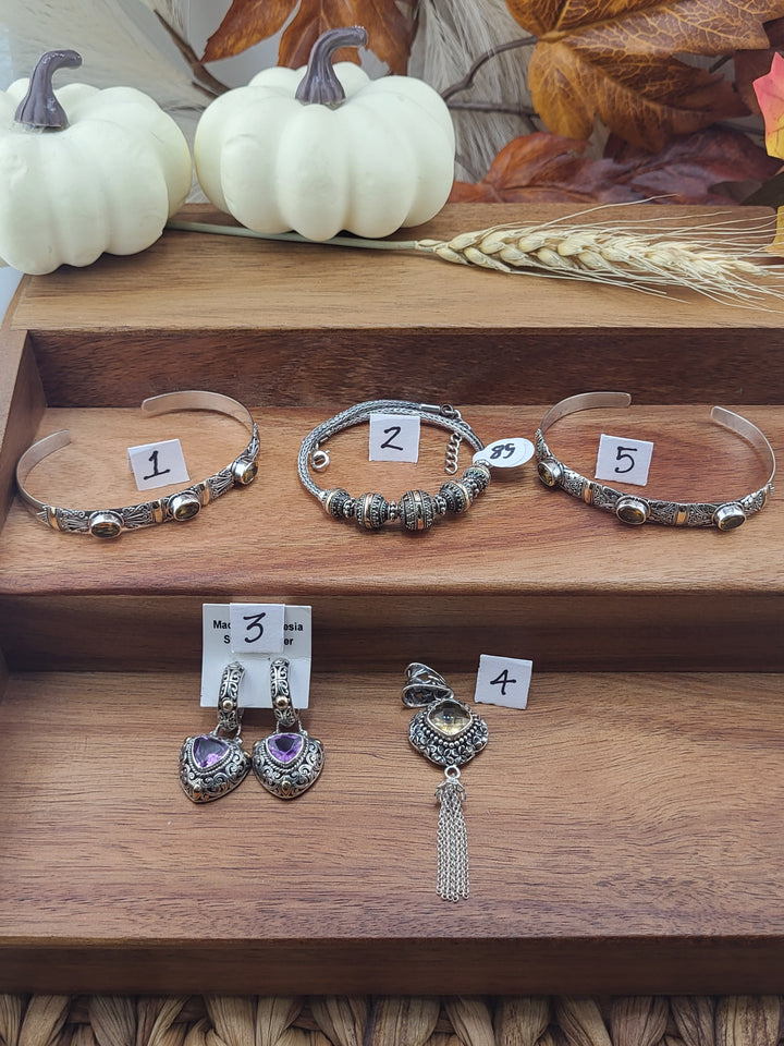 RESERVED FOR:  Mandy -10/27/2024 - 5 Sterling Silver Items