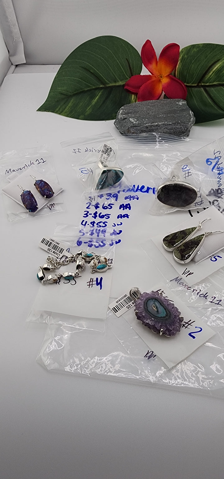 RESERVED FOR: Maverick11 - 5/3/2025 tiktok Live Show -6  Sterling Silver Items