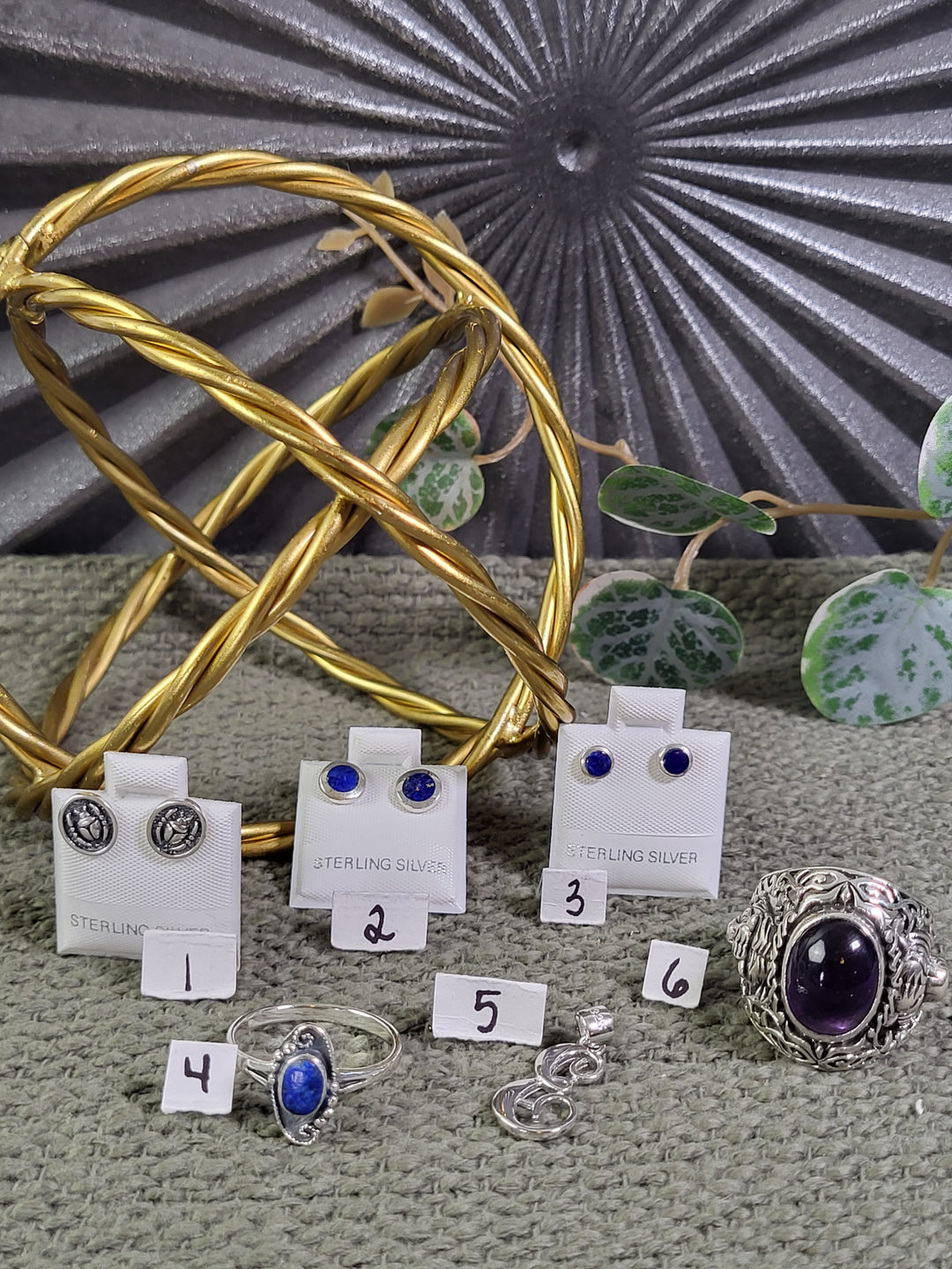 RESERVED FOR: ever4ever 8/30/2024 - 6 Sterling Silver Items