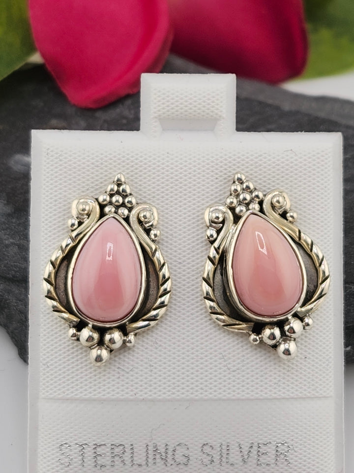 Queen Conch Stud 925 Sterling Silver Earrings