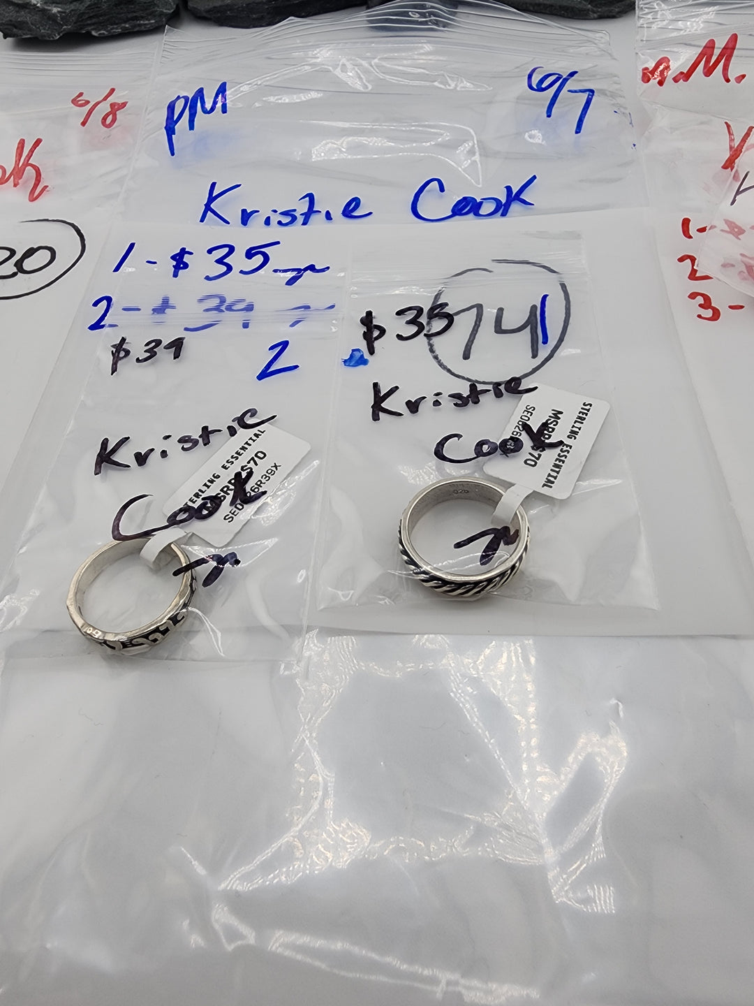 Kristie Cook - 6/7/26 PM - 1 925 Sterling Silver