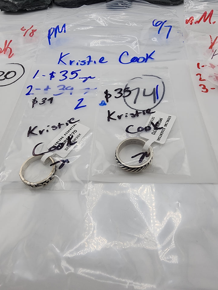 Kristie Cook - 6/7/26 PM - 1 925 Sterling Silver