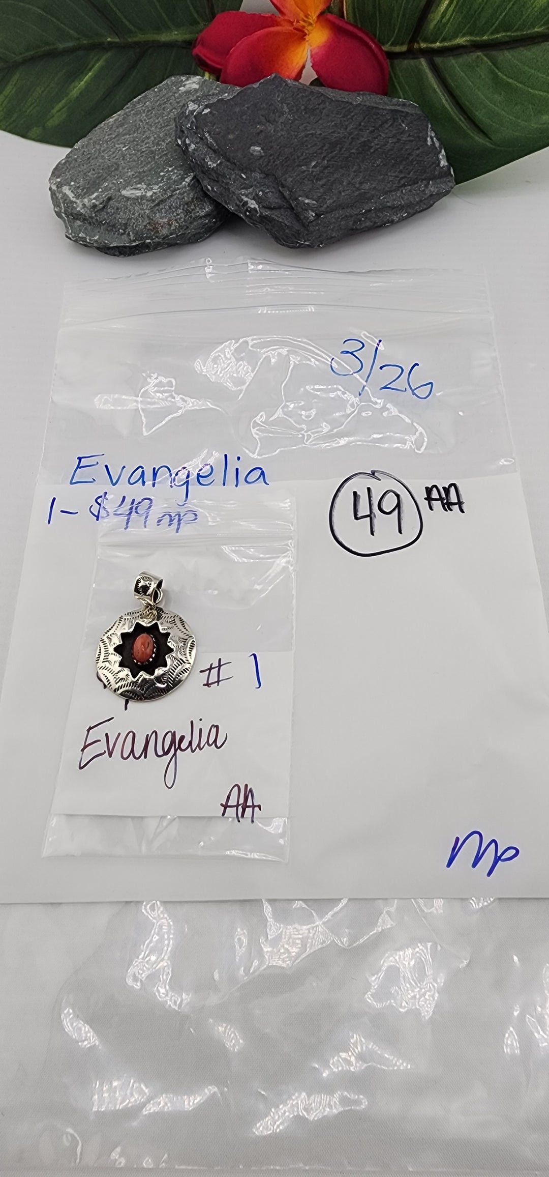 RESERVED FOR:  Evangelia- 3/26/2025 tiktok Live Show - 1 Sterling Silver Items