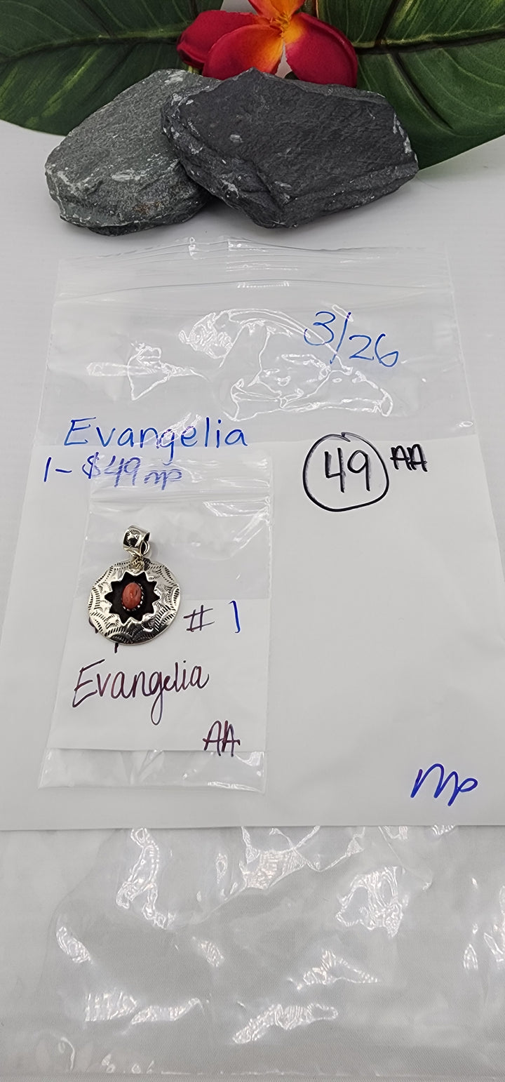 RESERVED FOR:  Evangelia- 3/26/2025 tiktok Live Show - 1 Sterling Silver Items