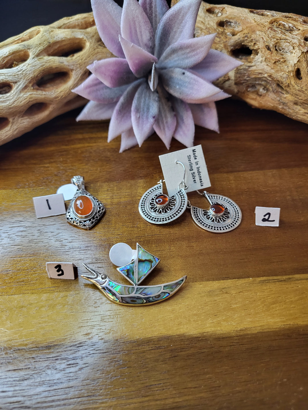 RESERVED FOR: ChosenPrincess 8/4/24- 3 Sterling Silver Items
