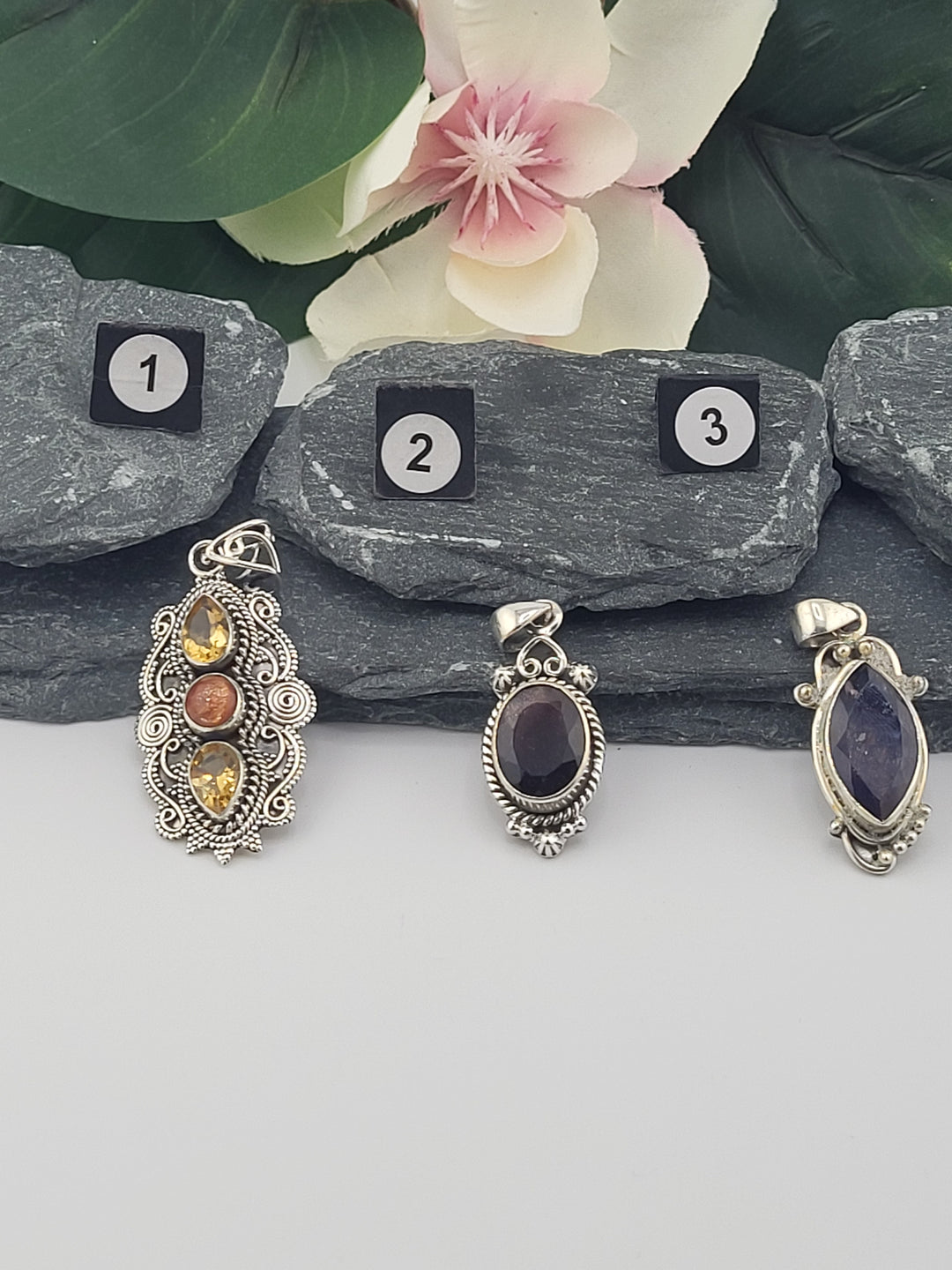 RESERVED FOR: Alyssa Geronimo - 2/8/2025 Show -3 Sterling Silver Items