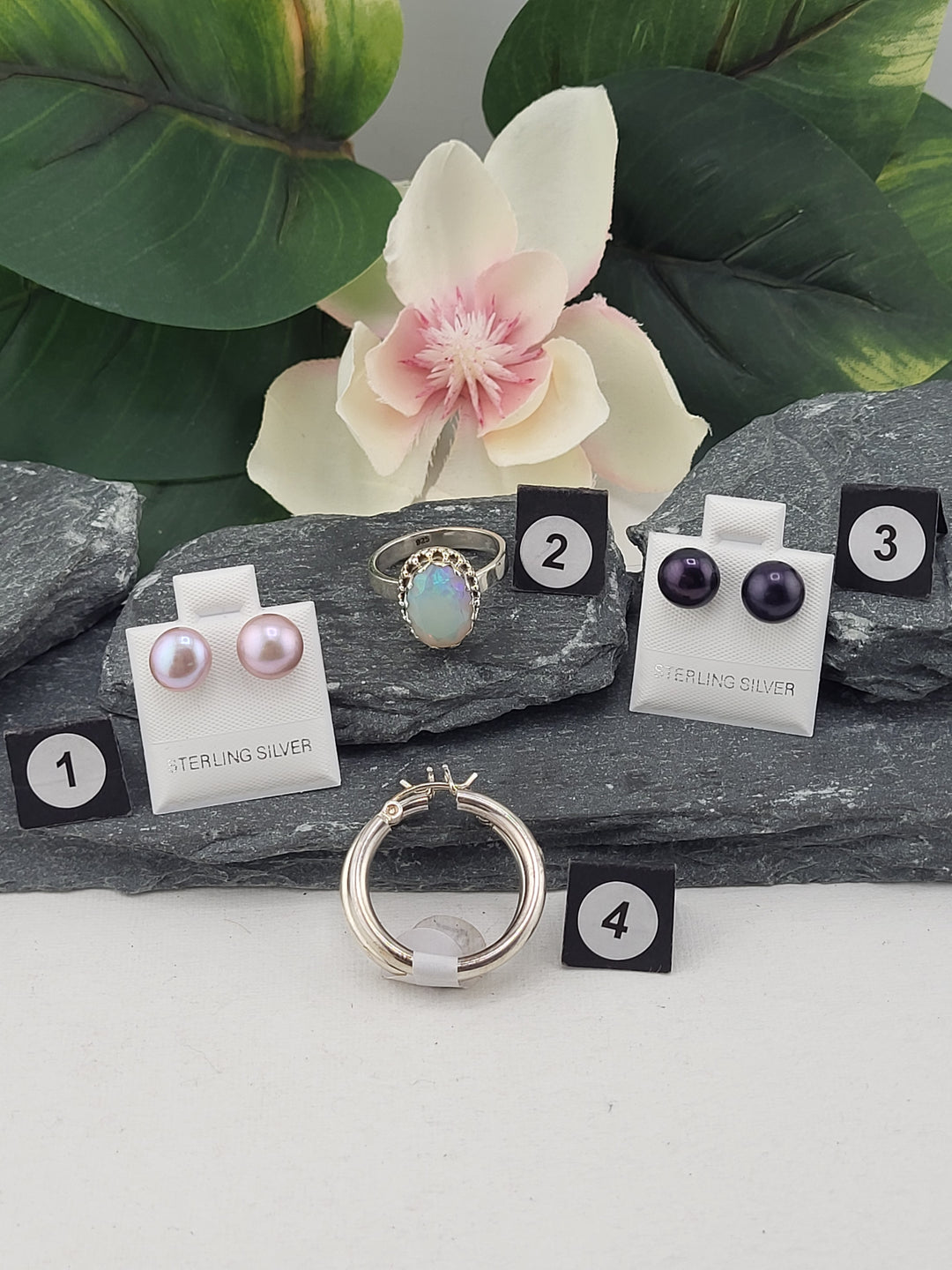 RESERVED FOR: a.k.a."AURORA" - 1/18/2025 - 4 Sterling Silver Items