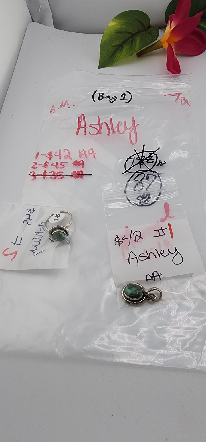 AM SHOW 48HR RESERVED FOR: Ashley (Bag 1) - 10/2/2025 FL tiktok Live Show - 2 Sterling Silver Items