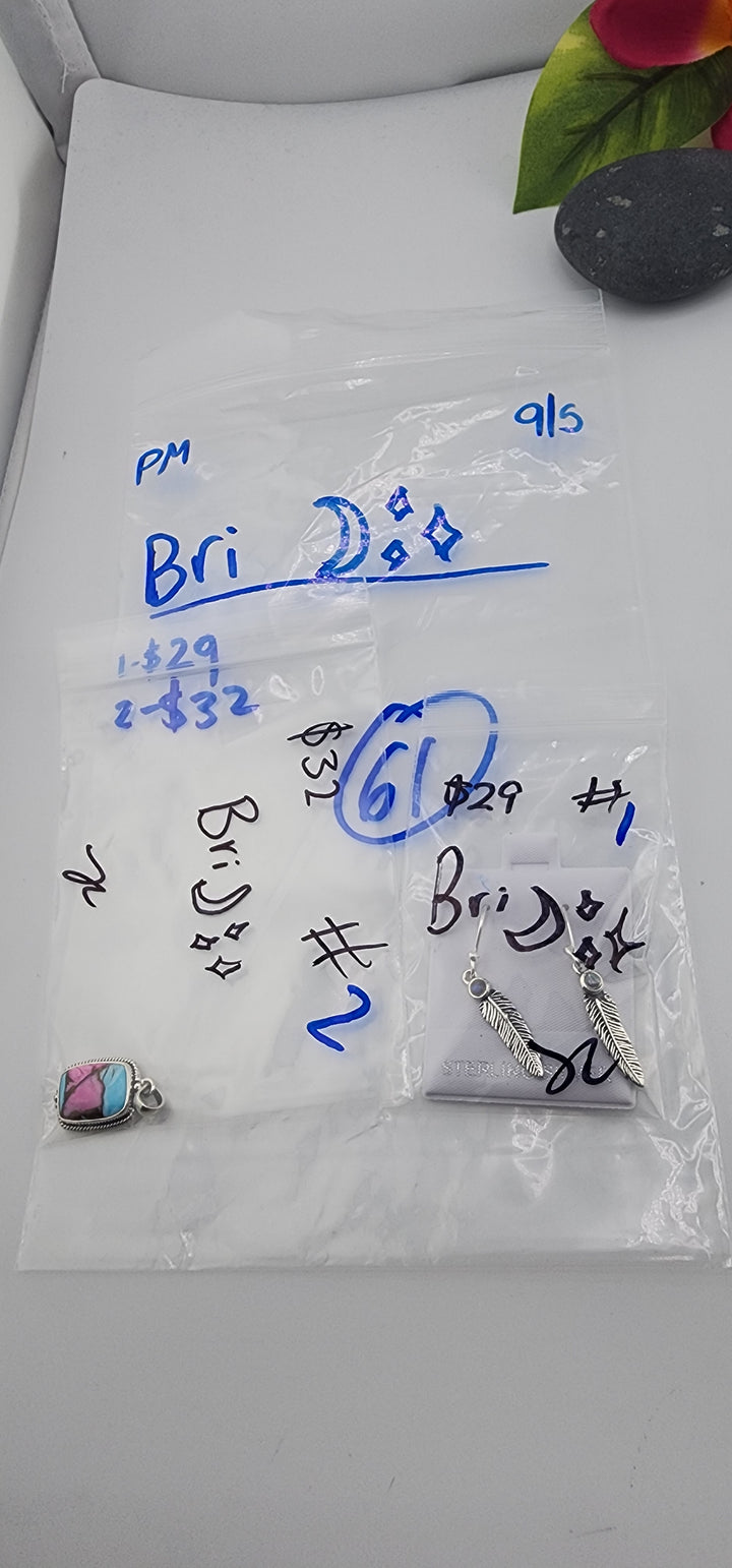 PM SHOW 48HR - RESERVED FOR: Bri🌙✨ - 9/5/2025 FL tiktok Live Show - 2 Sterling Silver Items