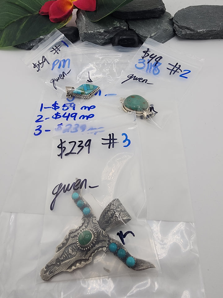 gwen_ - 3/18/26 - 3 925 Sterling Silver Items
