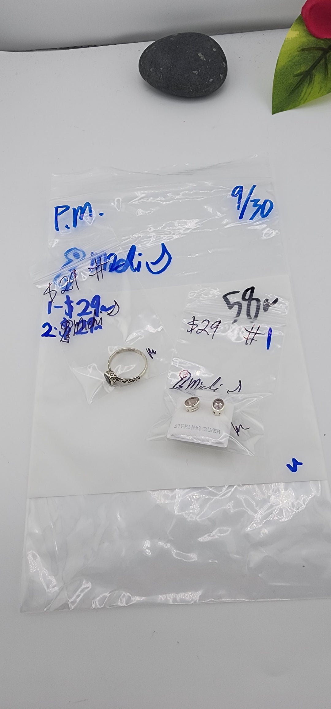 PM SHOW 48HR - RESERVED FOR: 🗝️Michi🌙 - 9/30/2025 FL tiktok Live Show - 2 Sterling Silver Items