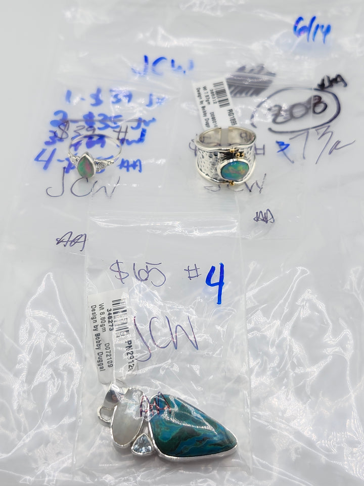 48HR - RESERVED FOR: JCW- 6/14/2025 FL tiktok Live Show - 3 Sterling Silver Item