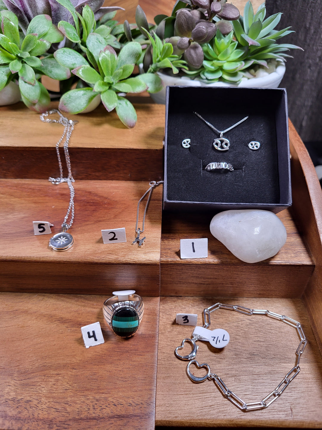 RESERVED FOR just em: 9/11/2024 - 5 Sterling Silver Items