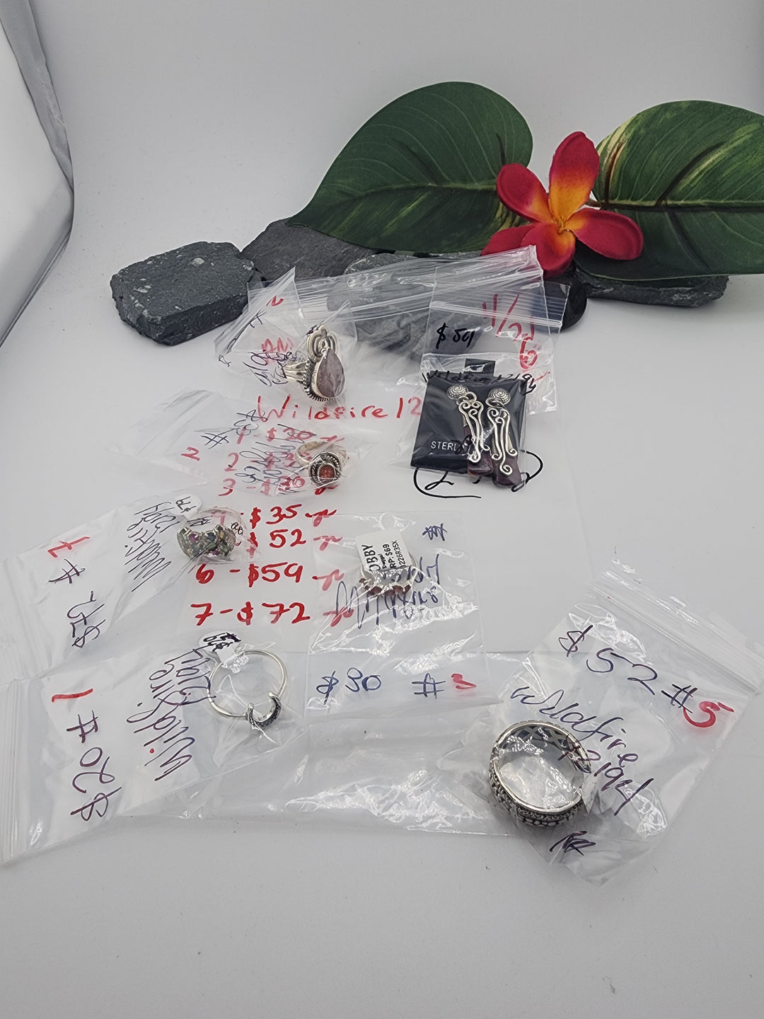 Wildfire12194 - 4/21/26 - 7 925 Sterling Silver Items