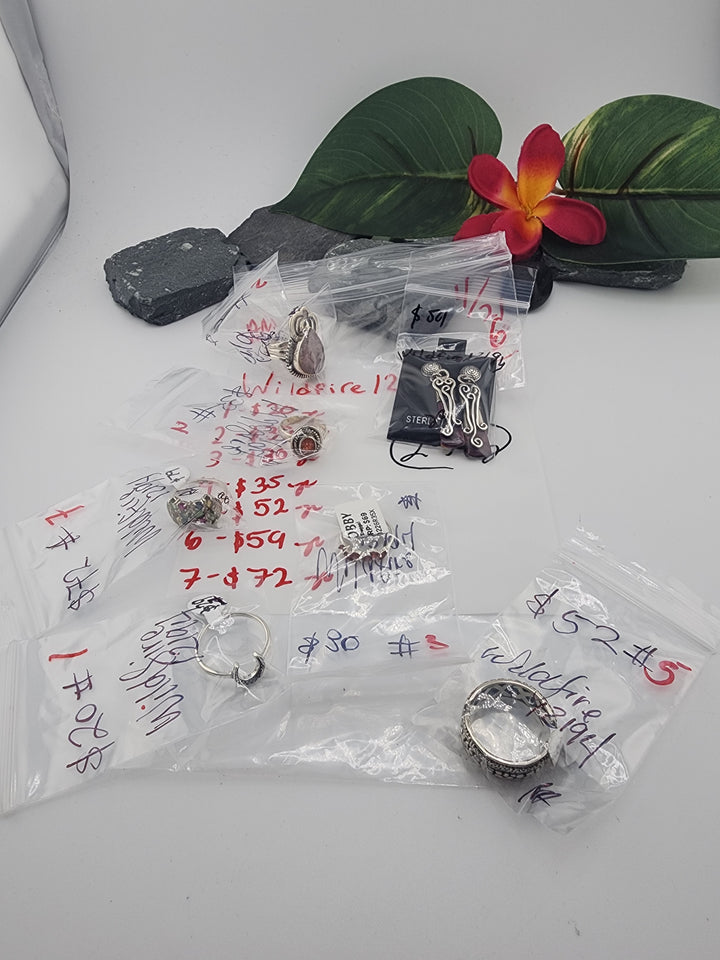Wildfire12194 - 4/21/26 - 7 925 Sterling Silver Items