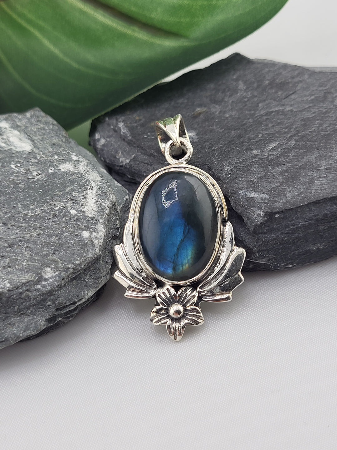 Blue Labradorite Pendant