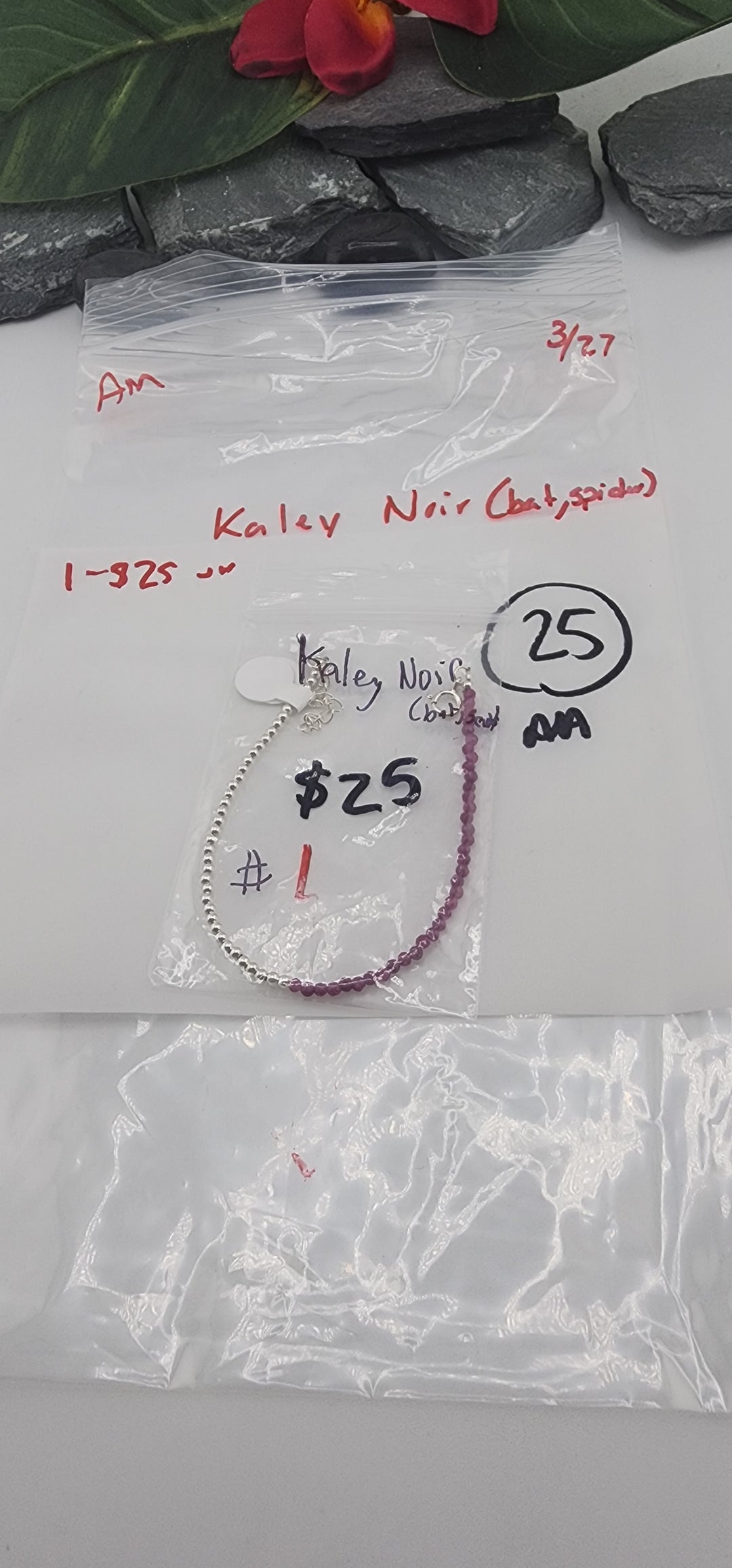 Kaley Noir 🦇🕷️- 3/27/26 -  1 925 Sterling Silver Items