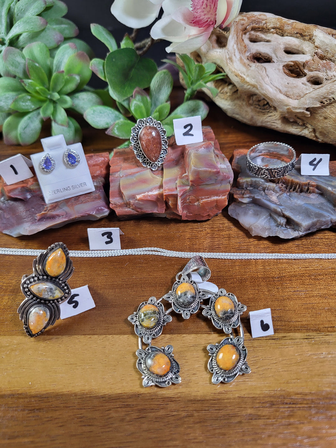 RESERVED FOR: Mrjordan 7/21/24- 6 Sterling Silver Items