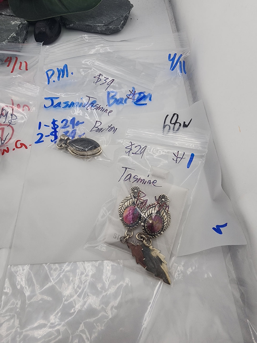 Jasmine Barton - 4/11/26 PM - 2 925 Sterling Silver Items