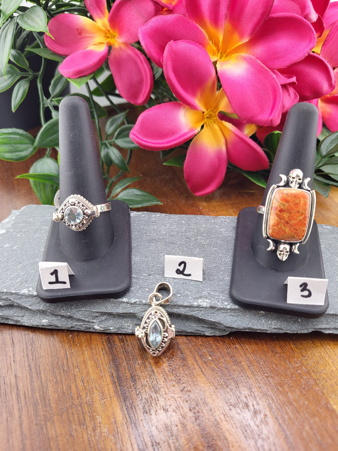 RESERVED FOR:  L8DYMAC -10/20/2024 -  3 Sterling Silver Items