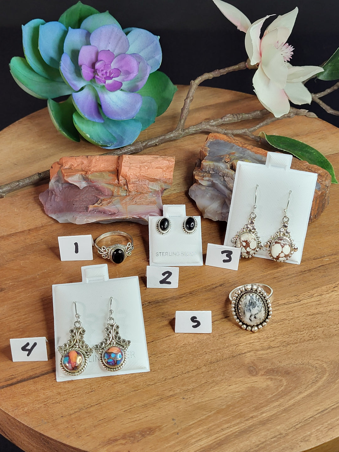 RESERVED FOR: concertbuddy2020-7/5/24-5 Sterling Silver Items