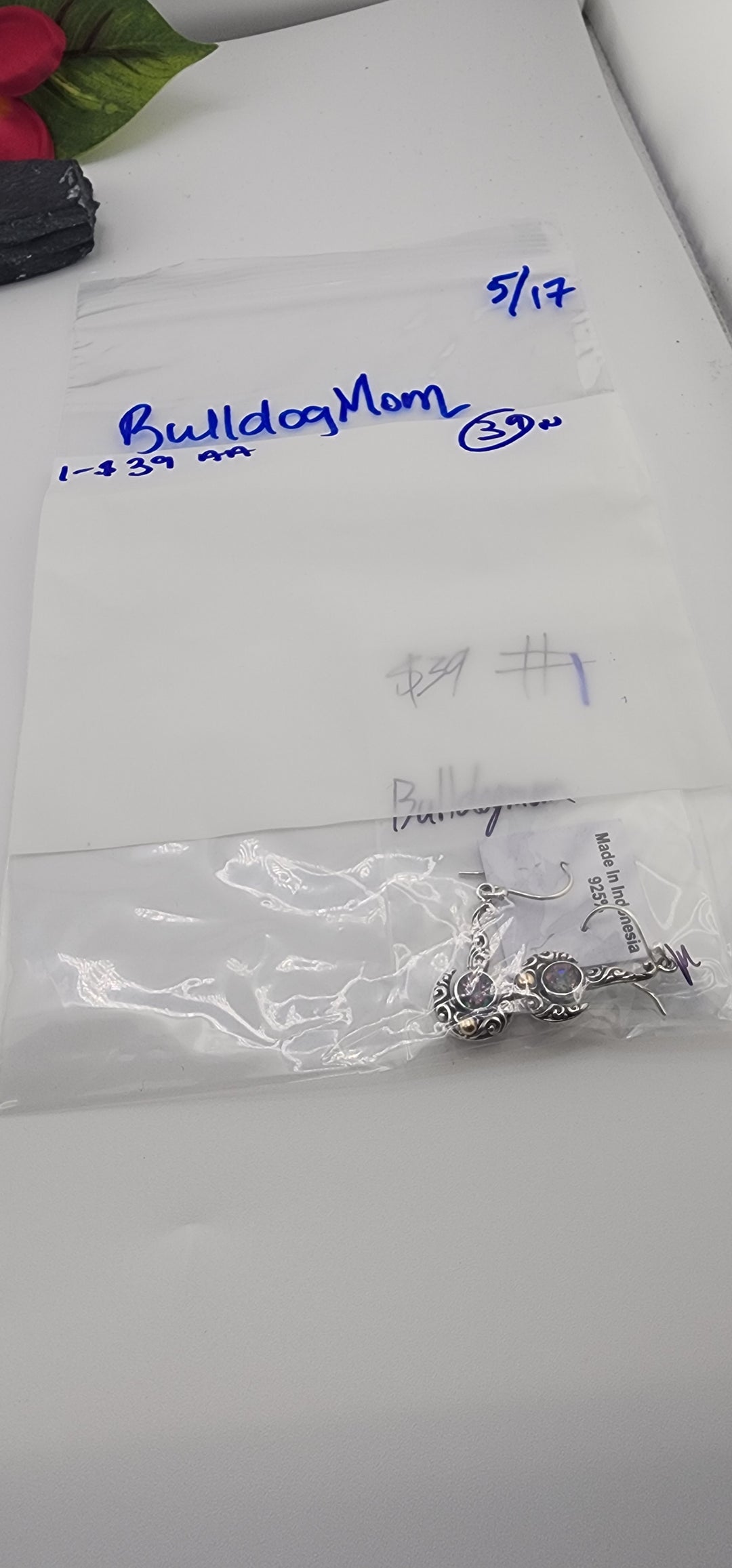 RESERVED FOR: BulldogMom- 5/17/2025 tiktok Live Show (48 hour) -1 Sterling Silver Items
