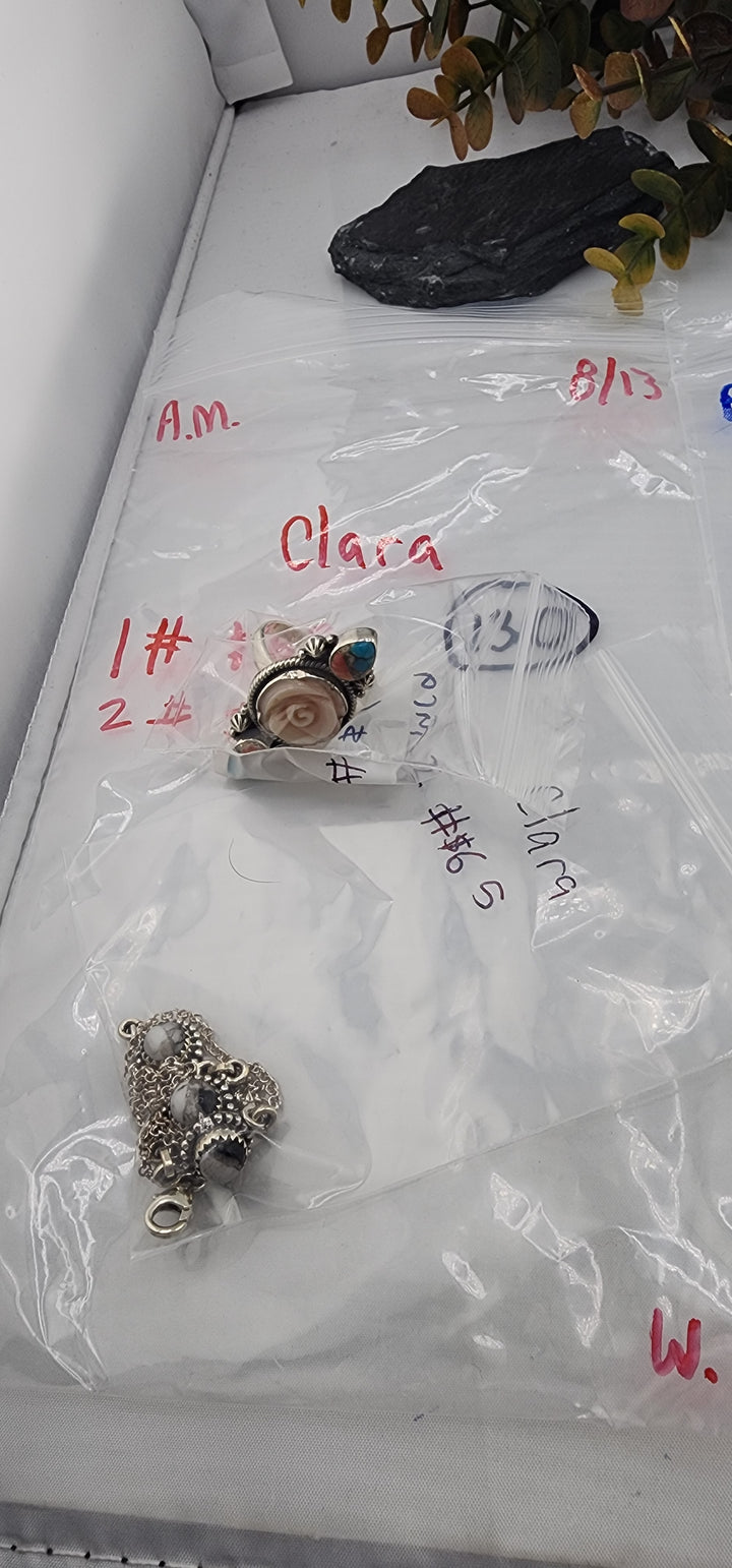 AM SHOW 48HR - RESERVED FOR: Clara - 8/13/2025 FL tiktok Live Show - 2 Sterling Silver Items