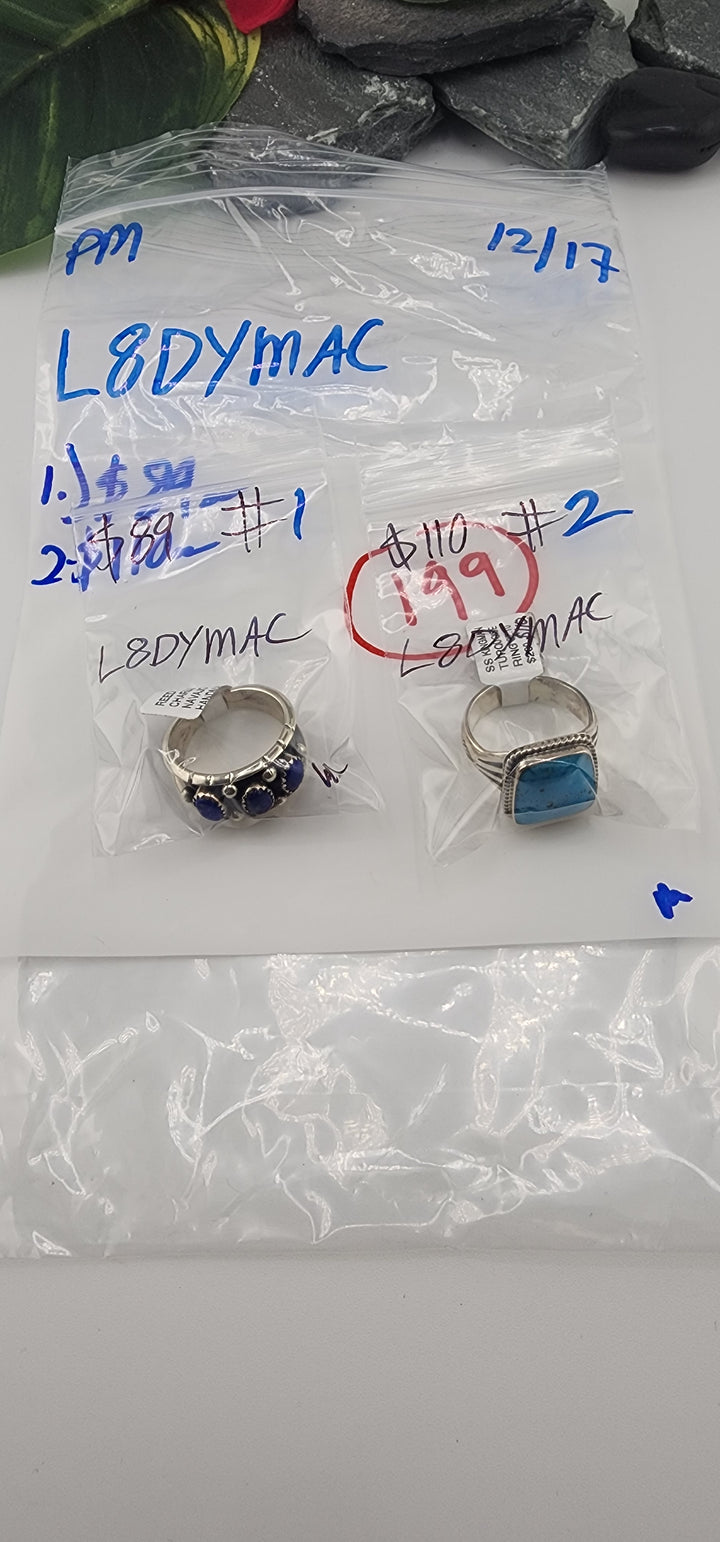PM SHOW 48HR - RESERVED FOR: L8DYMAC - 12/17/2025 tiktok Live Show - 2 Sterling Silver Items