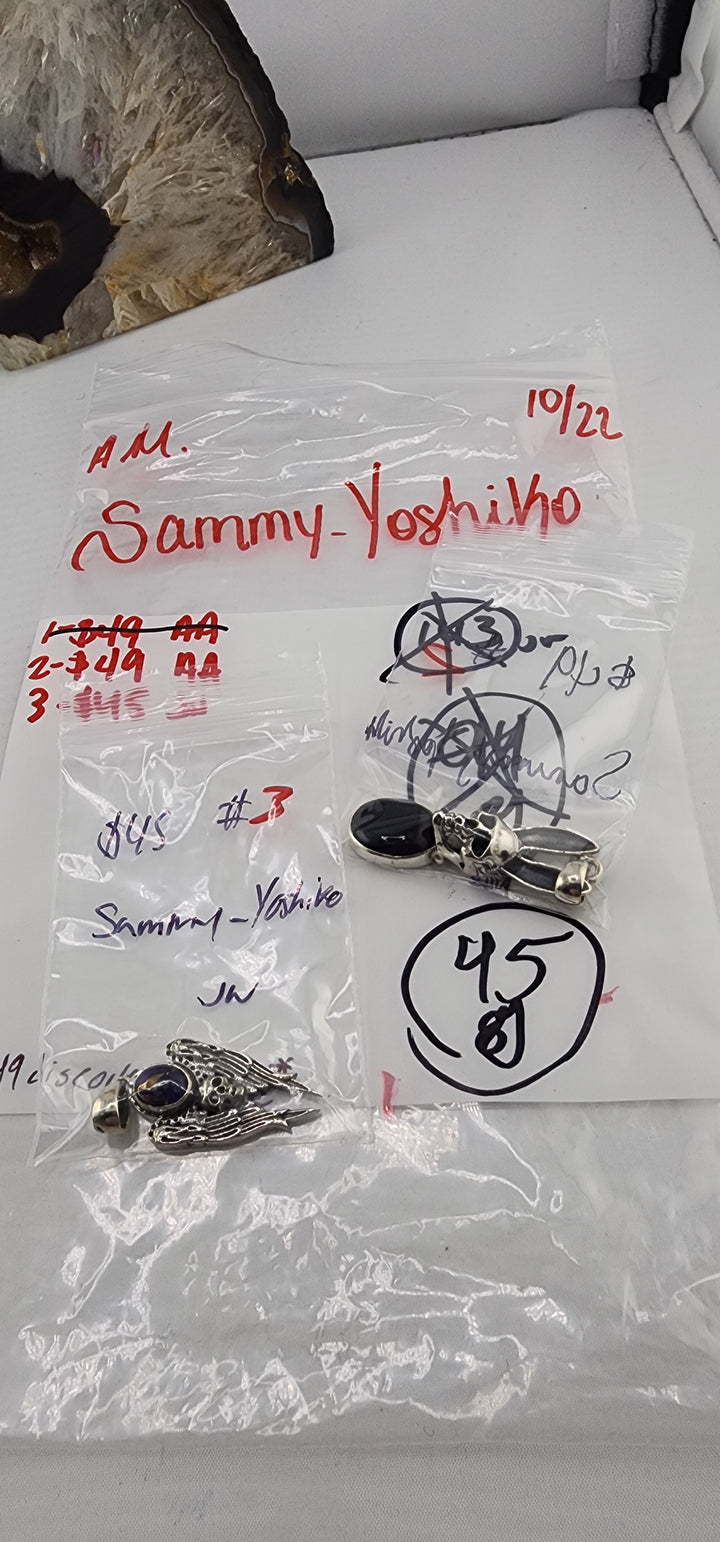AM SHOW 48HR RESERVED FOR:  Sammy_Yoshiko - 10/22/2025 FL tiktok Live Show -  2 Sterling Silver Items