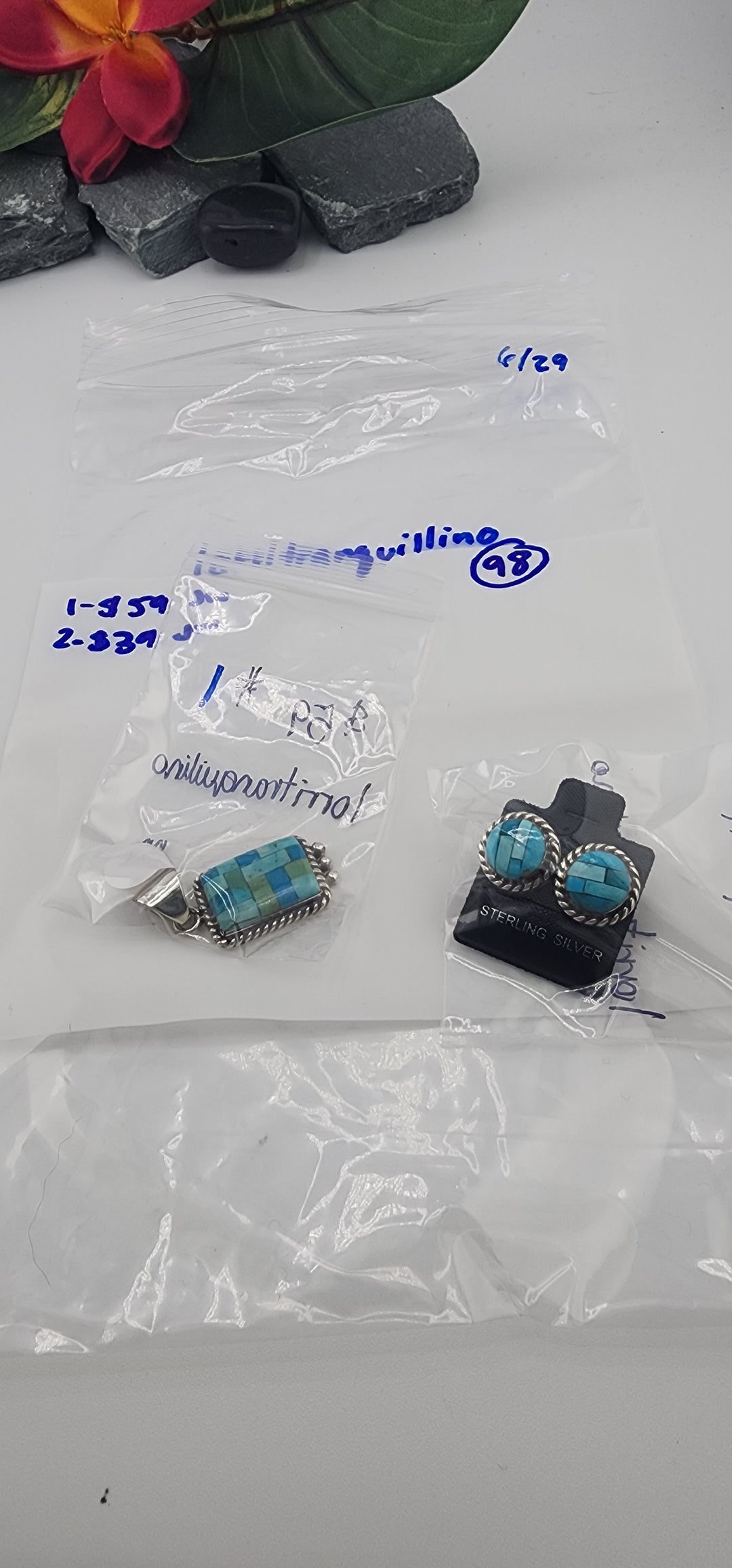 RESERVED FOR:  lorritranquillino- 6/29/2025 tiktok Reservation Live Show -2 Sterling Silver Items