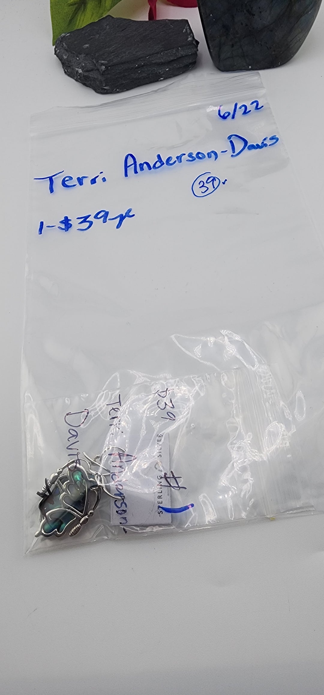 RESERVED FOR: Terri Anderson-Davis - 6/22/2025 tiktok Reservation Live Show - 1 Sterling Silver Items