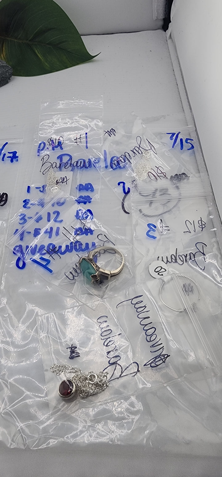 PM SHOW 48HR - RESERVED FOR: Barelaw - 7/15/2025 FL tiktok Live Show - 5 Sterling Silver Items