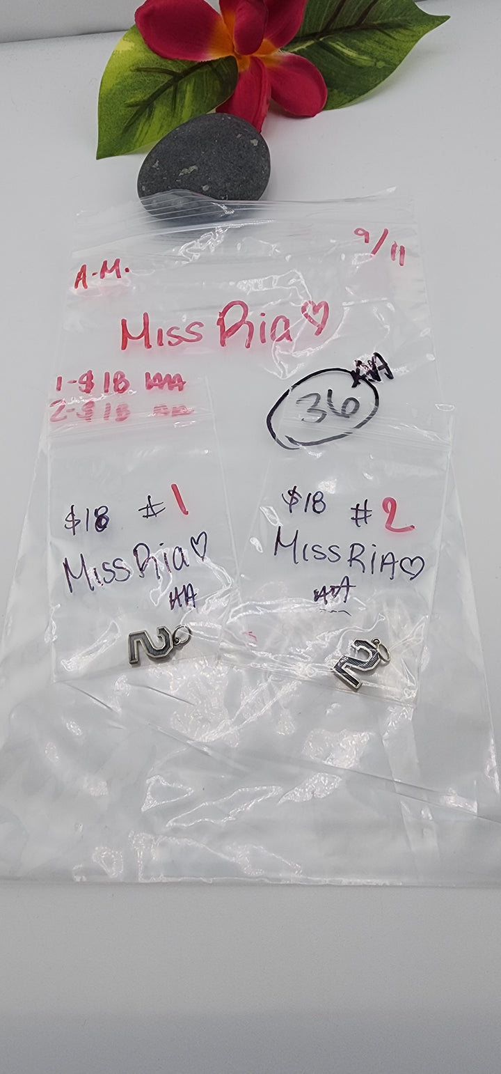 AM SHOW 48HR - RESERVED FOR: MissRia🤍- 9/11/2025 FL tiktok Live Show - 2 Sterling Silver Items