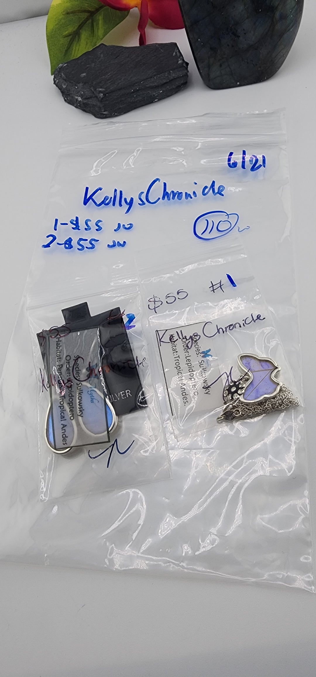 48HR - RESERVED FOR: KellysChronicle - 6/21/2025 FL tiktok Live Show -2  Sterling Silver Items