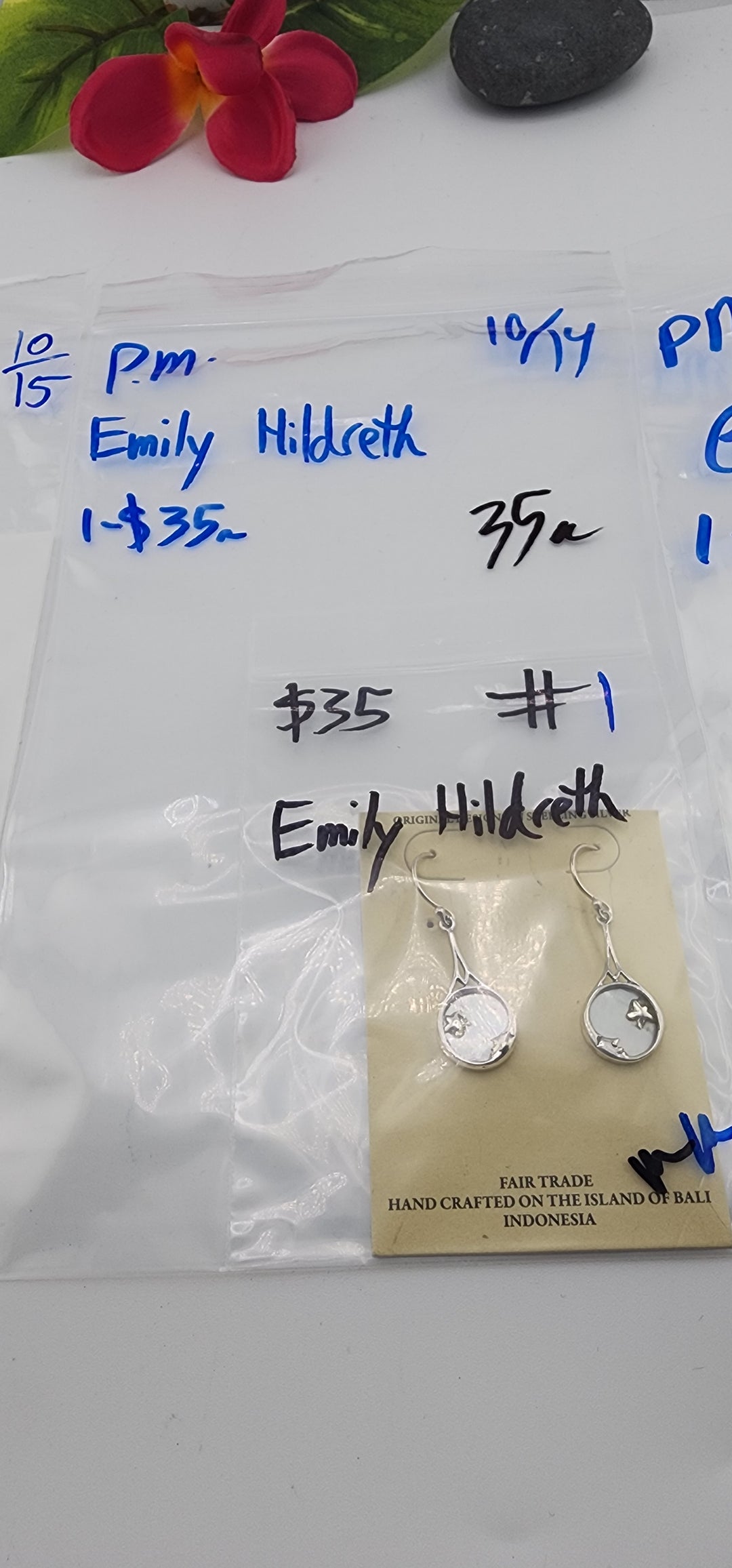 PM SHOW 48HR - RESERVED FOR: Emily Hildreth - 10/14/2025 FL tiktok Live Show - 1 Sterling Silver Items