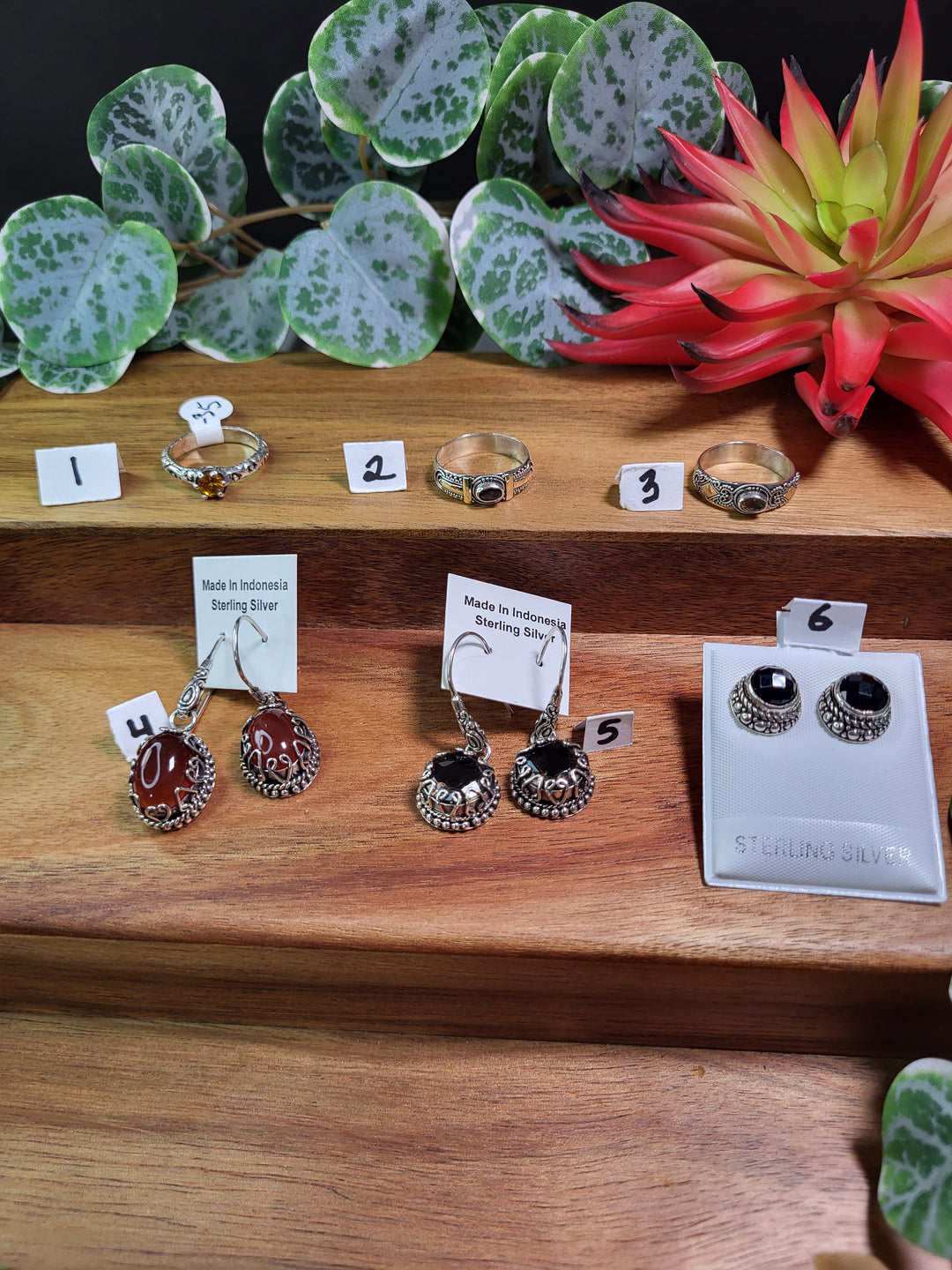 RESERVED FOR: Nessa 8/14/24- 4 Sterling Silver Items