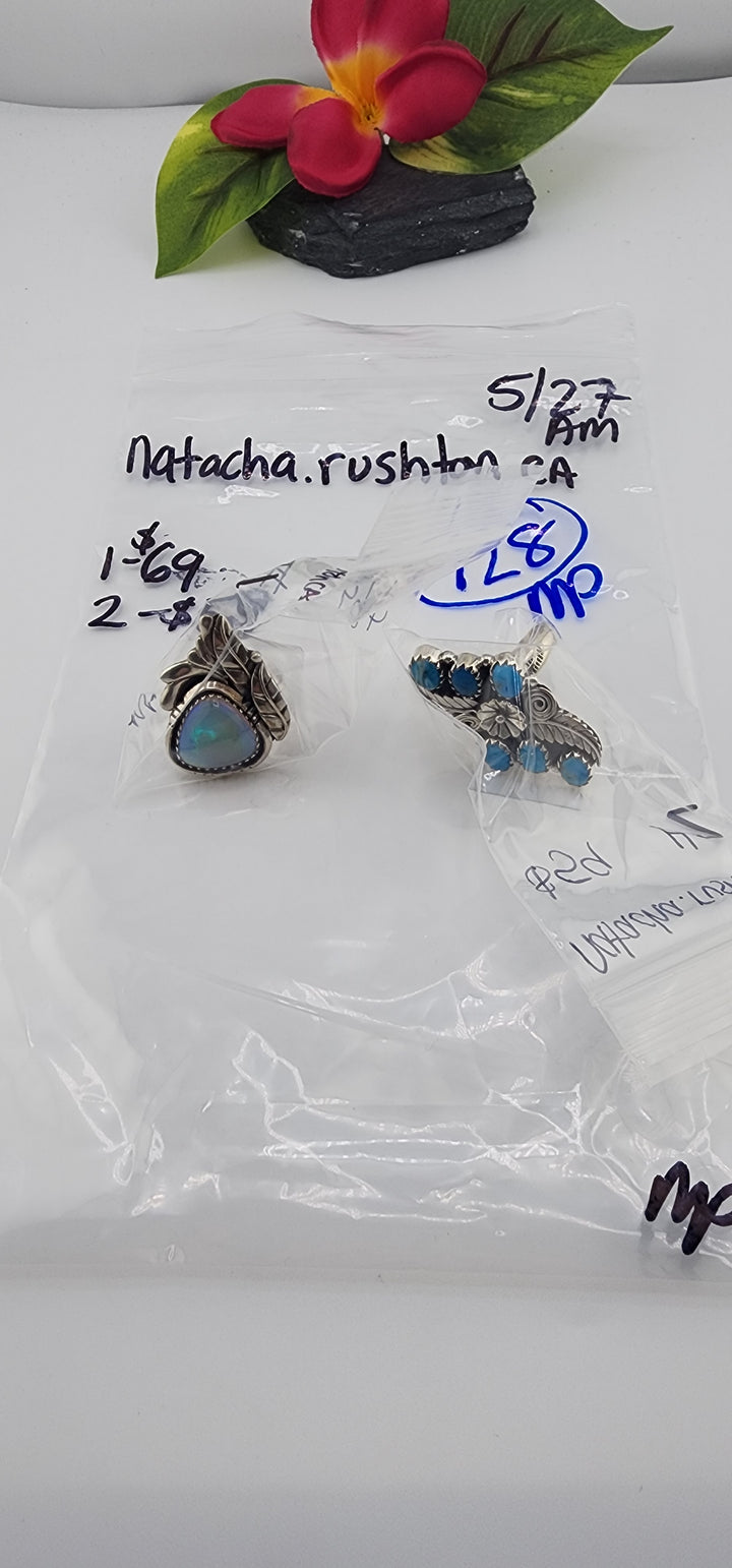 RESERVED FOR: Natacha.rushtonCA - 5/27/2025 tiktok A.M Live Show - 2 Sterling Silver Items