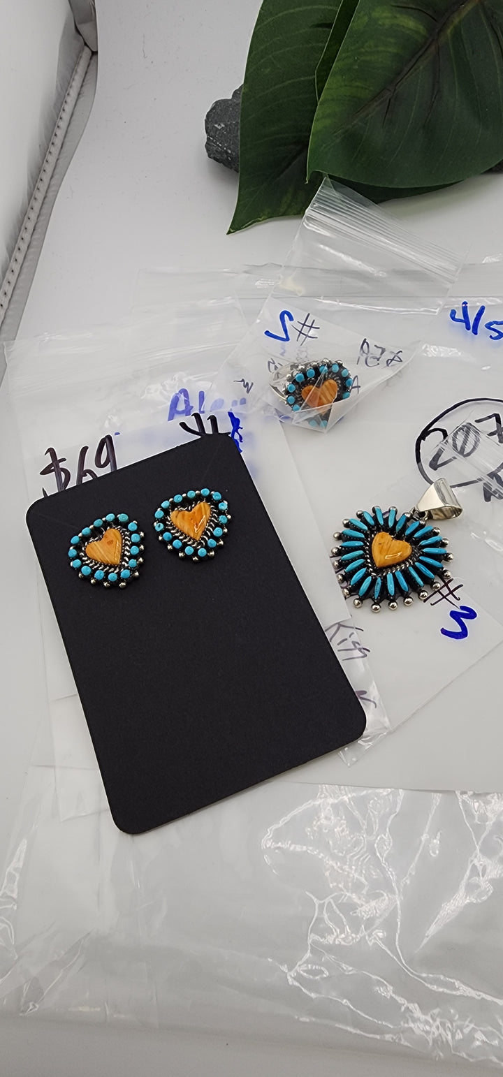 RESERVED FOR: Alex Kiss - 4/5/2025 tiktok Live Show - 3 Sterling Silver Items