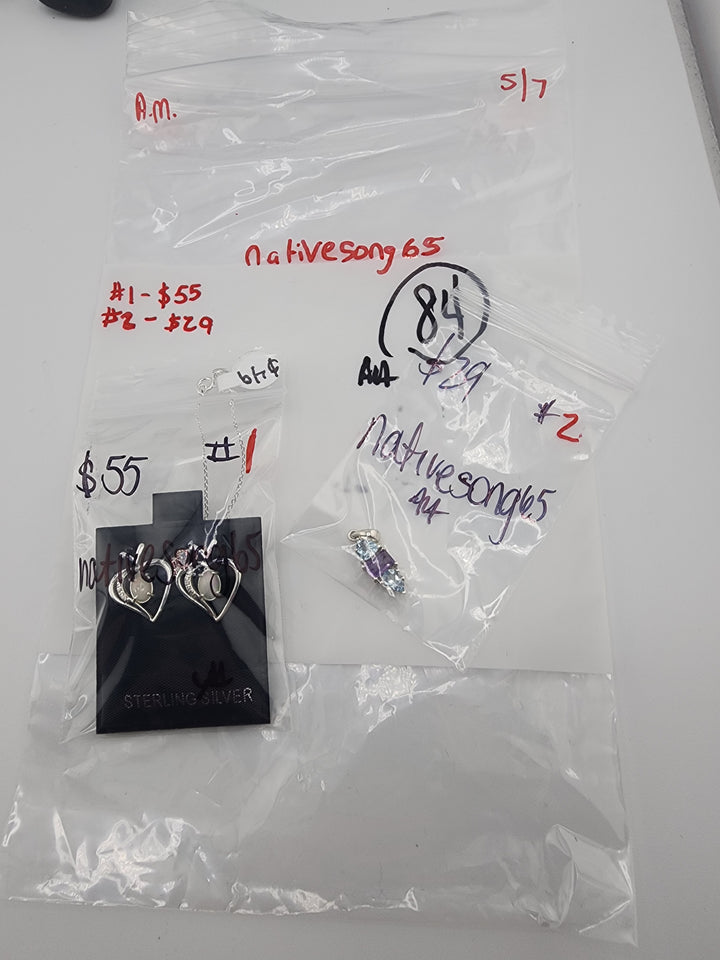 nativesong65 - 5/7/26 - 2 925 Sterling Silver Items