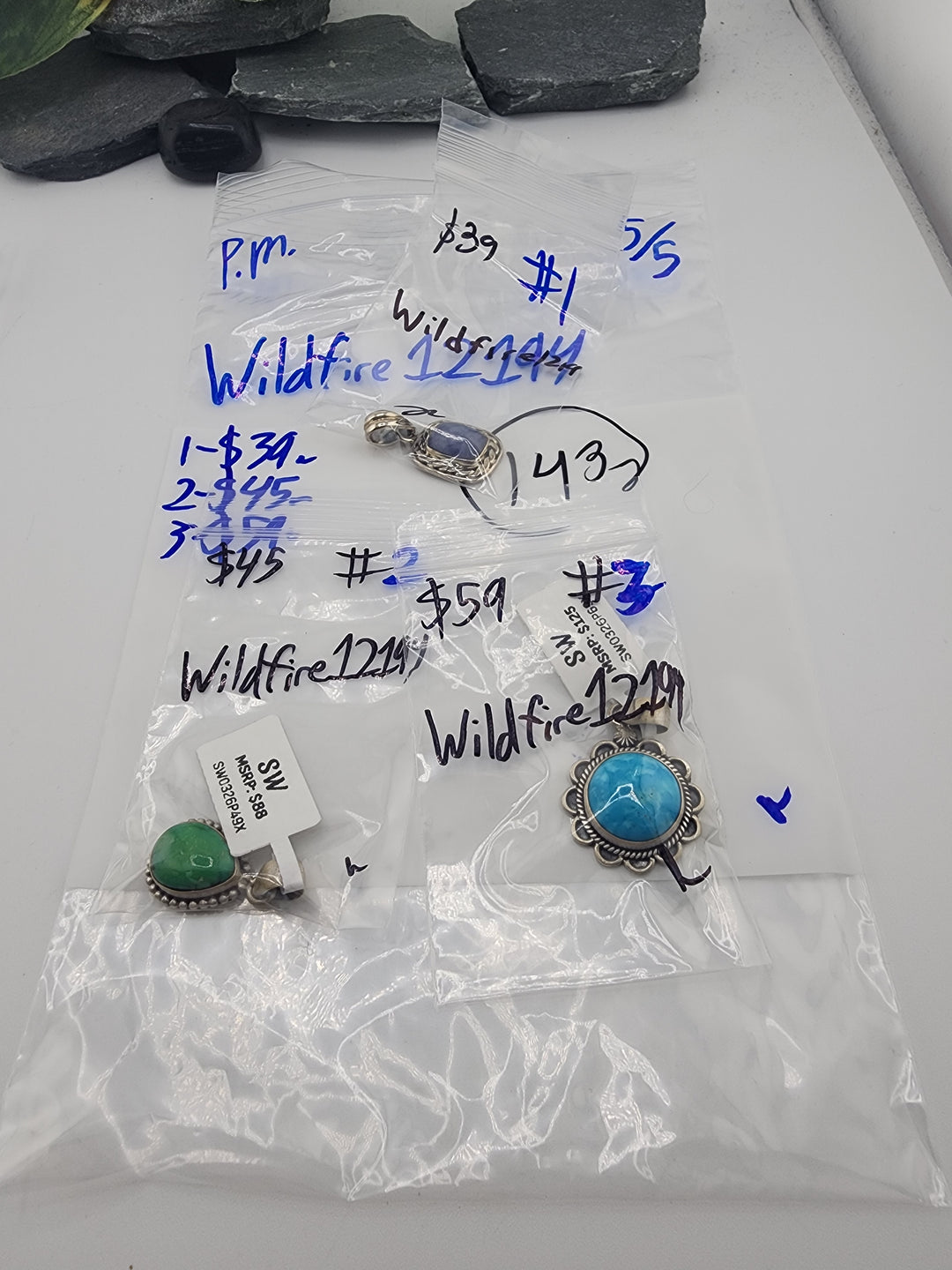 Wildfire12194 - 5/5/26 PM - 3 925 Sterling Silver Items