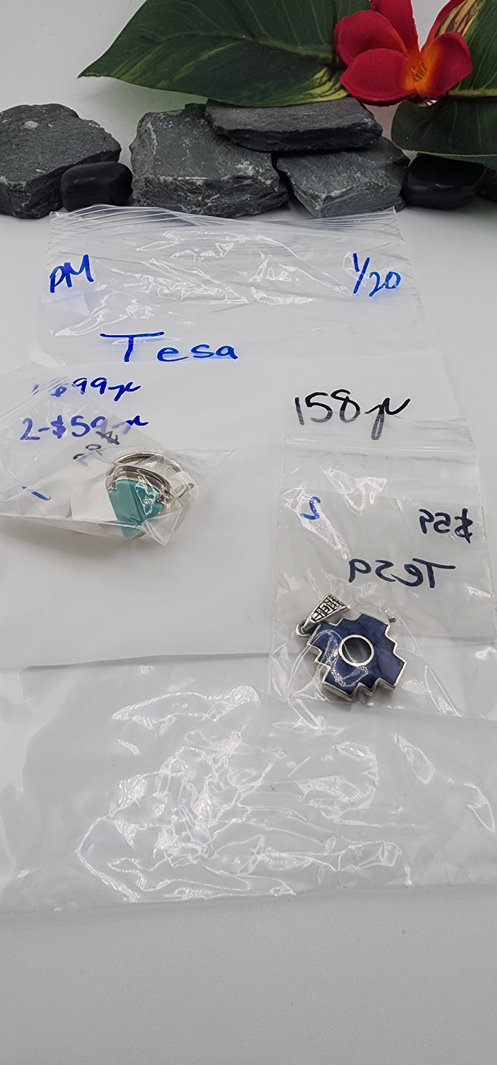 Tesa - 2 925 Sterling Silver Items