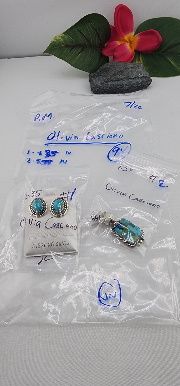 PM SHOW 48HR - RESERVED FOR: Olivia Casciano - 7/20/2025 FL tiktok Live Show - 2 Sterling Silver Item