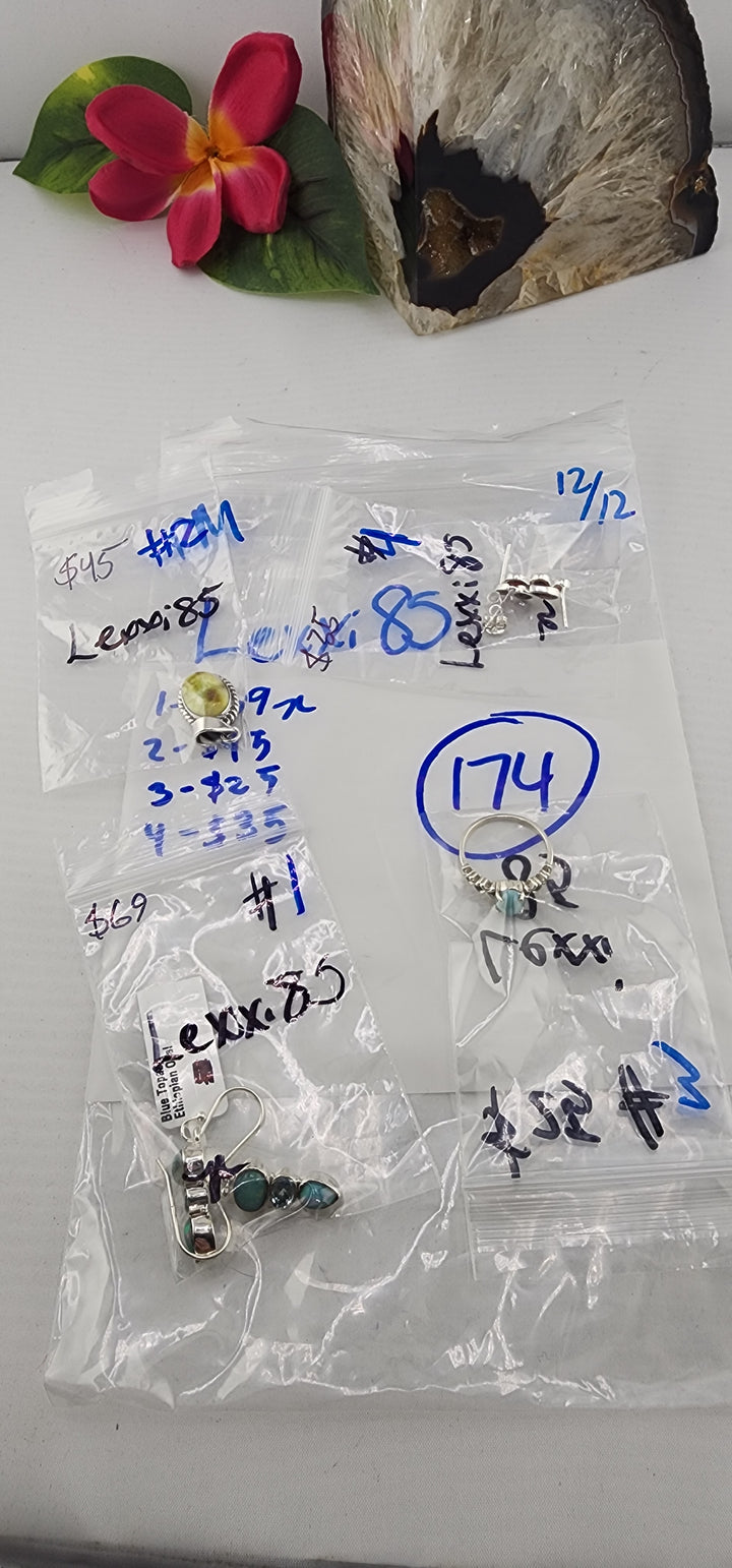 PM SHOW 48HR - RESERVED FOR: Lexxi85 - 12/13/2025 tiktok Live Show - 4 Sterling Silver Items